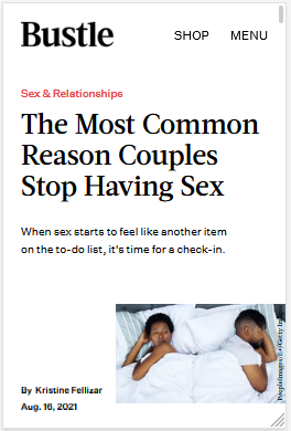 sexless relationship