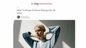 how to know if you're falling out of love with your partner