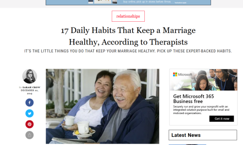 Healthy Marriage Habits
