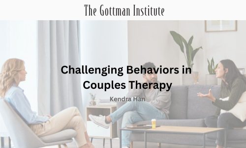 challenging behaviors in couples therapy