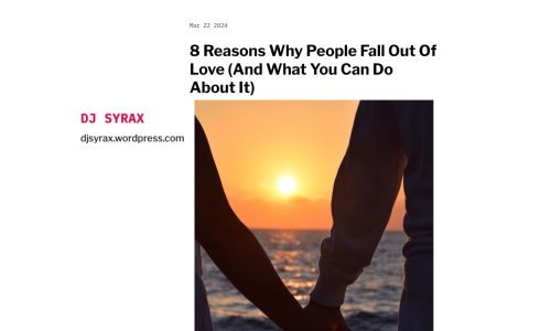 8 reasons why people fall out of love